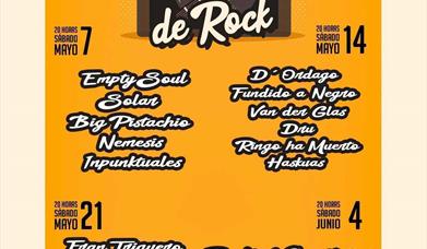 Ciclos de Conciertos de Rock