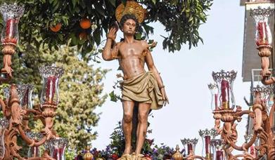 Procesión de San Sebastián Patrón de Tomares