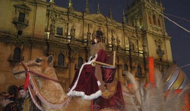 Cabalgata de Reyes Magos en Jaén