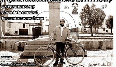 Quedada de bicis clásicas en Hinojosa del Duque