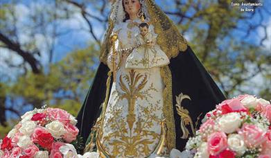 Procesión Virgen de la Cabeza en Álora