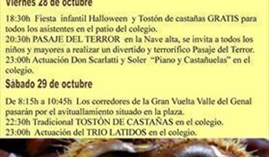 Tostón de Castañas y Aguardiente