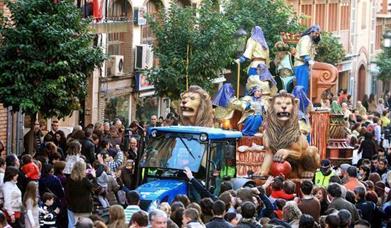 Cabalgata de Reyes Magos en Huelva
