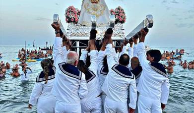 Procesión Virgen del Carmen La Cala del Moral