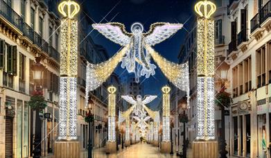 Alumbrado de Navidad en Málaga