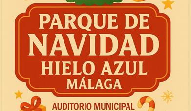 Parque de Navidad Hielo Azul