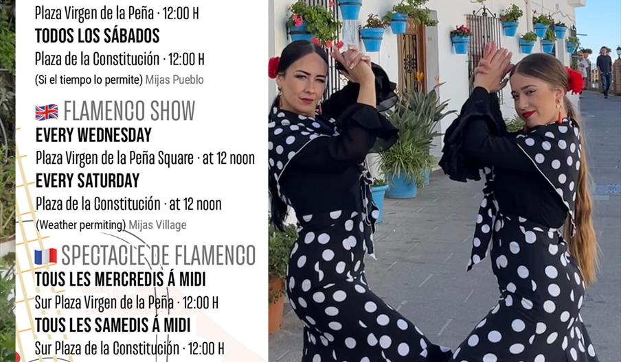 Espectáculo de Flamenco en Mijas y Mercado Artesanal