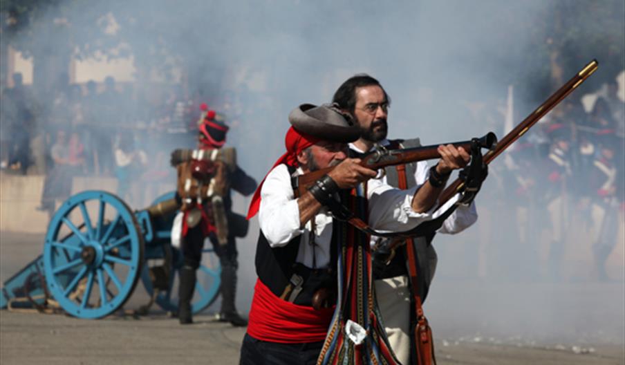 Reenactment of the Battle of Bailén