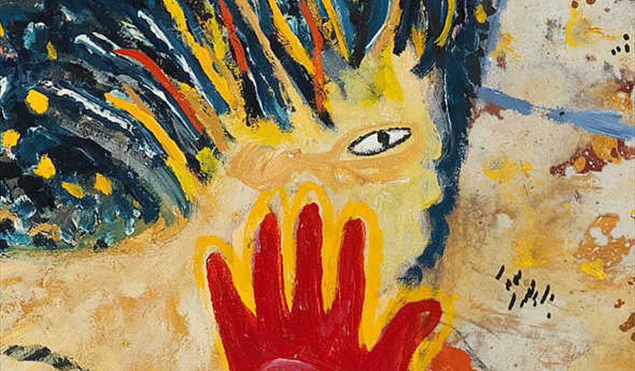 Fragmento de la obra de Miquel Barceló "Mapa de carne", 1982