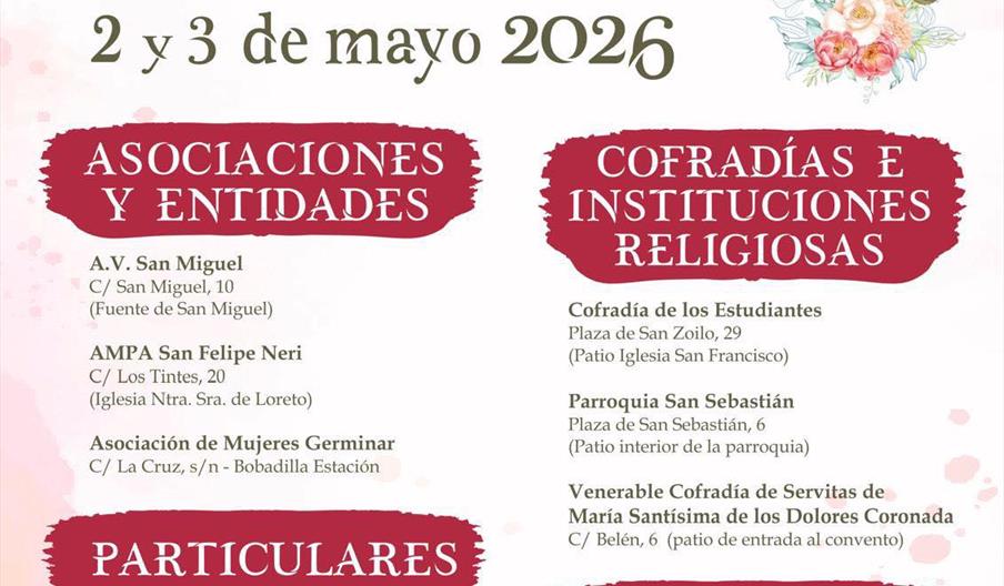 Cruces de Mayo en Antequera