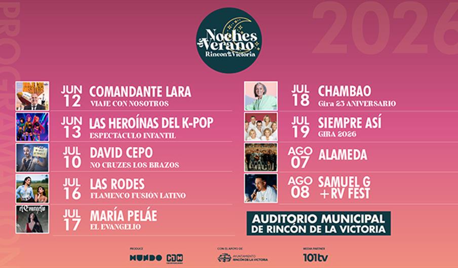 Noches de Verano 2026