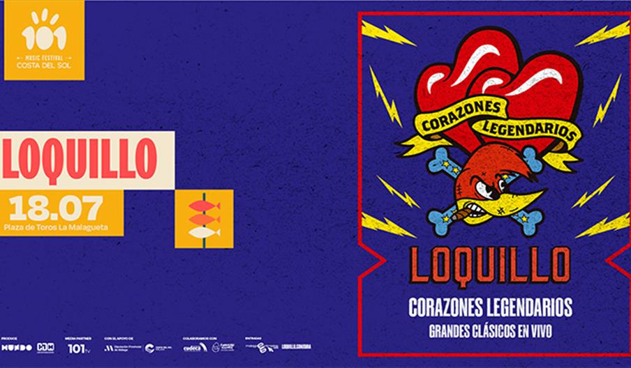 Loquillo. Corazones Legendarios. 101 Music Festival Costa del Sol.