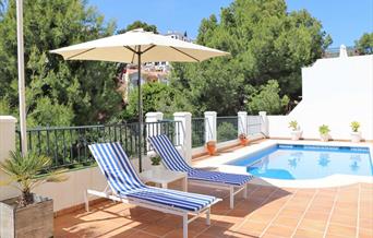 apartment with private pool